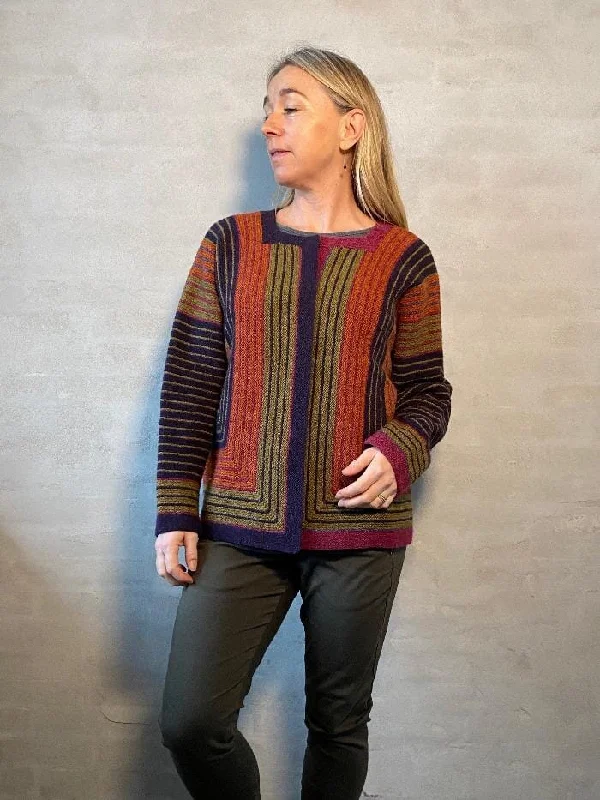Lastrada cardigan by Hanne Falkenberg, knitting pattern Women