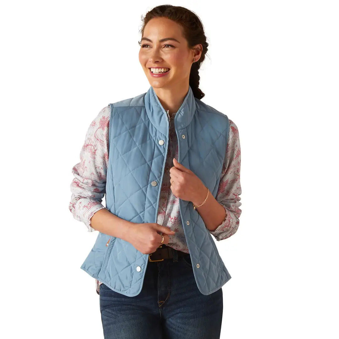Ariat Womens Woodside Quilted Gilet Dynamic Women's High - energy