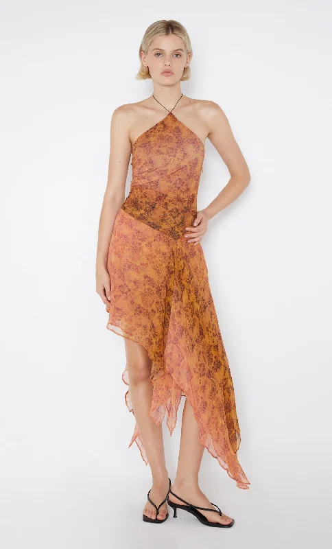 FLEUR DE LIS HALTER DRESS - FLEUR Streetwear Style for 