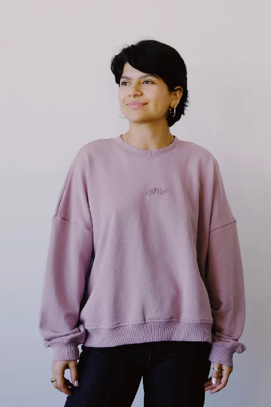 sweater - moha - old rose Cashmere