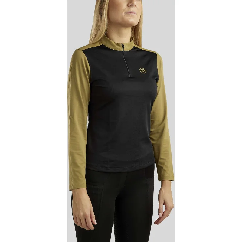 Rebel Polo Block Colored Longues Manches Noir Disco