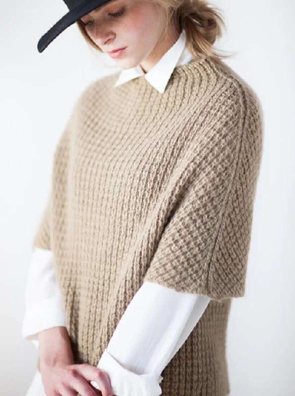 KNUS vest by Olga Jazzy, knitting pattern Artistic Women's Hand - painted
