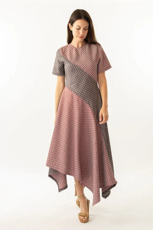 Trend Patterns TPC26 Bias T-Shirt Dress Street