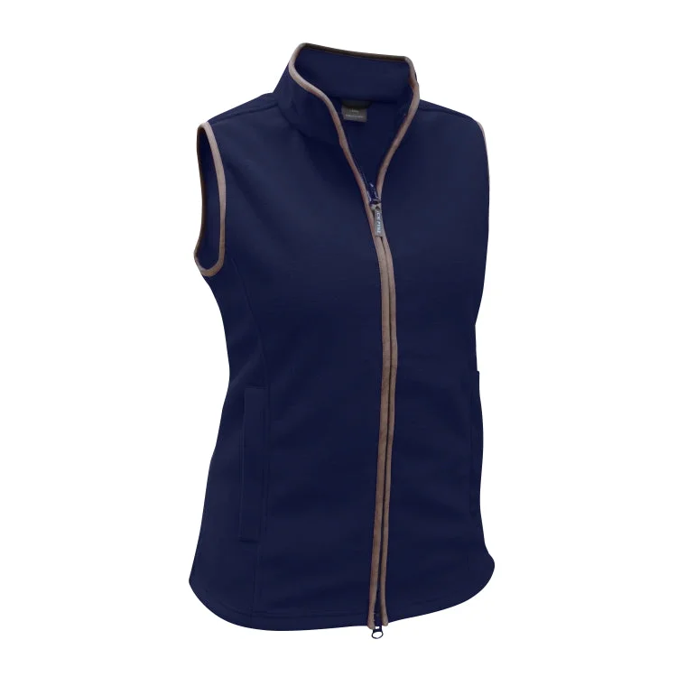Jack Pyke Ladies Countryman Fleece Gilet - Navy Feminine Women's Style 