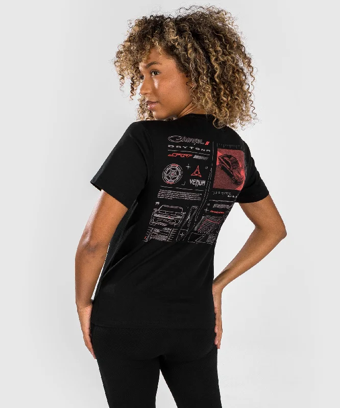 Venum x Dodge Banshee Women's T-Shirt - Black Artistic Women's Hand - painted