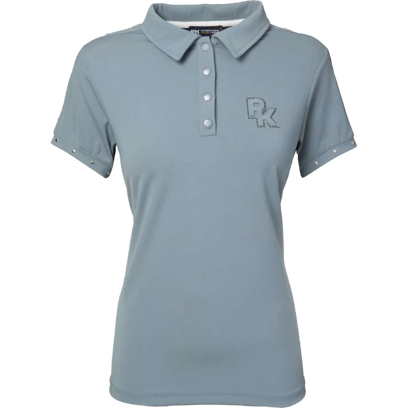 PK Polo Performance Rocky Faded Blue Relaxed Women's 