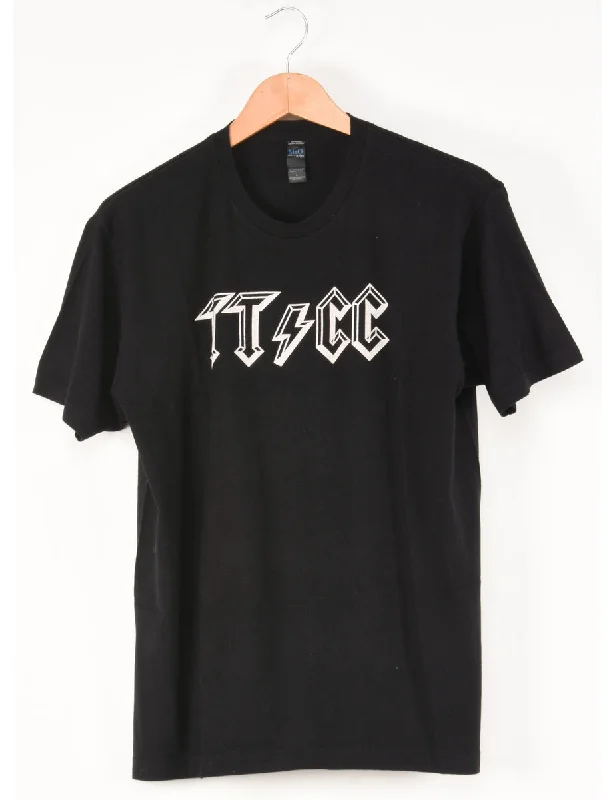 Printed T-shirt - L Practical Women's Quick - dry
