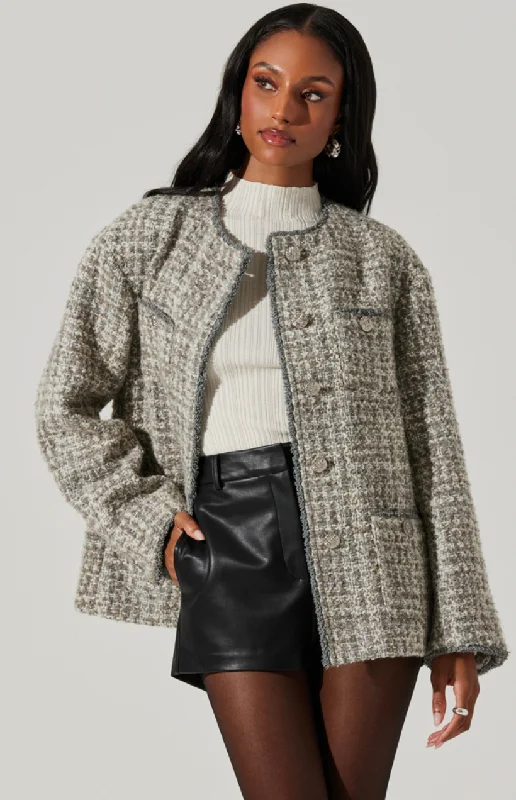 Perona Coat by ASTR the Label Earthy Women's 