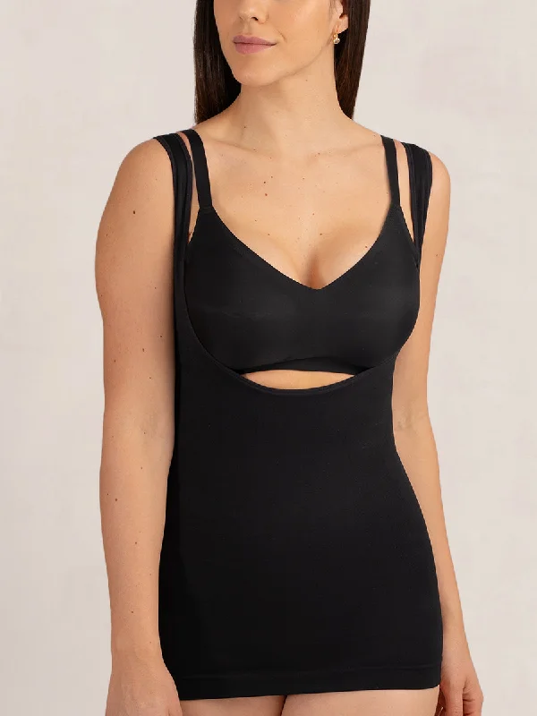 Shapermint Essentials Open Bust Shaper Cami Country