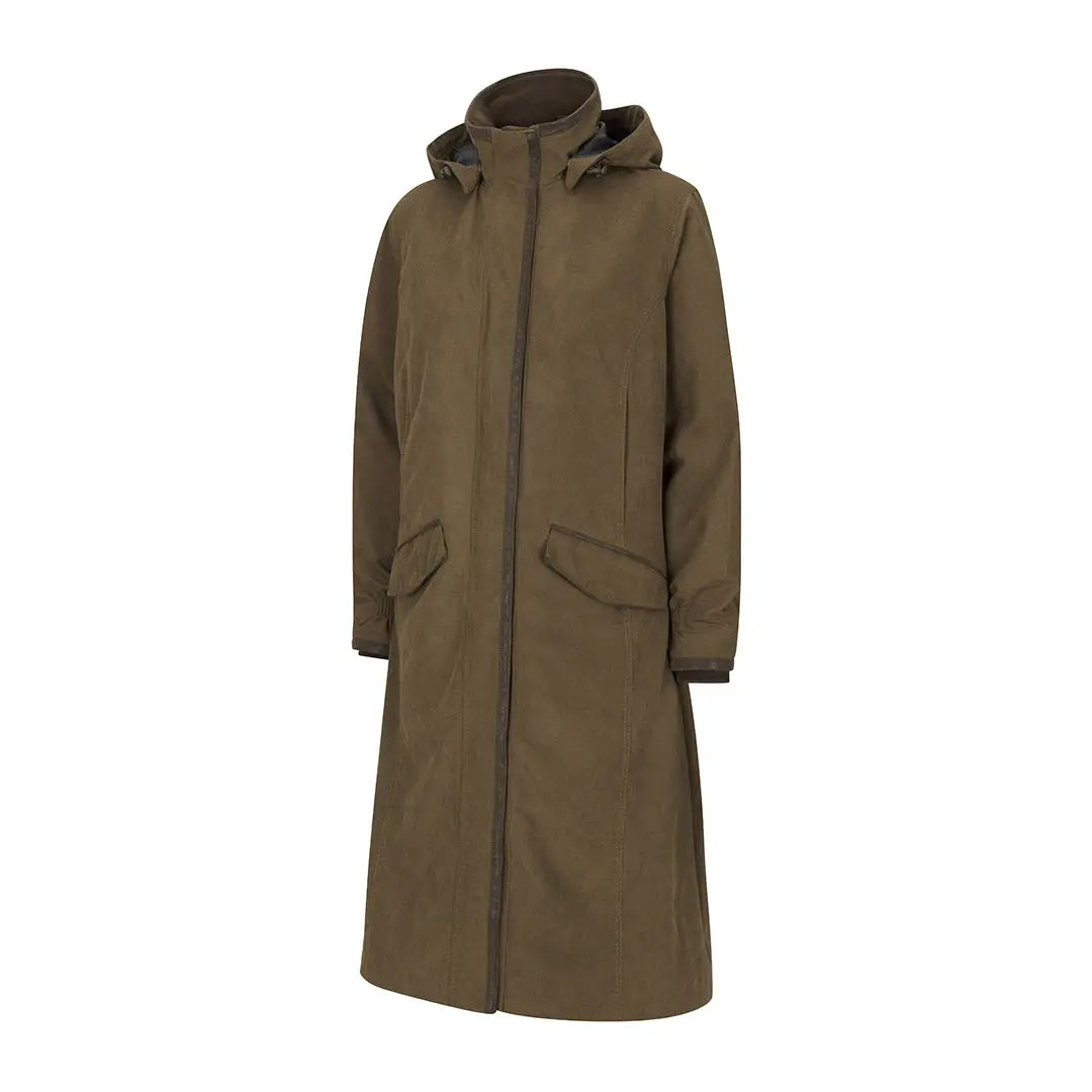 Hoggs of Fife Struther Ladies Long Riding Coat Confident Women's High - fashion