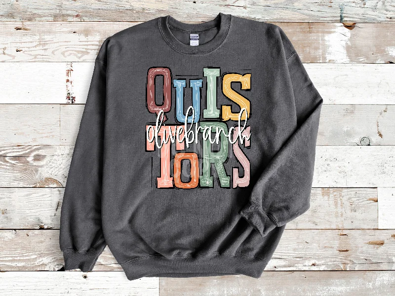 Quistors - Olivebranch Boho Sweatshirt Earthy Women's Hemp - based