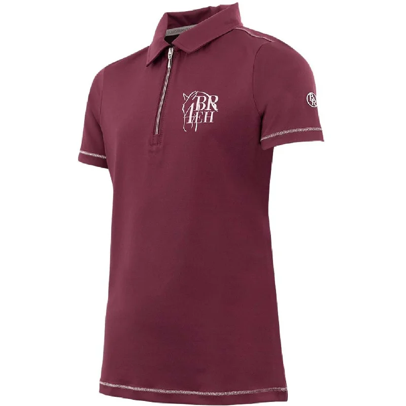 BR Polo 4-EH Anne Kids Grape Wine Sporty Women's Athleisure 