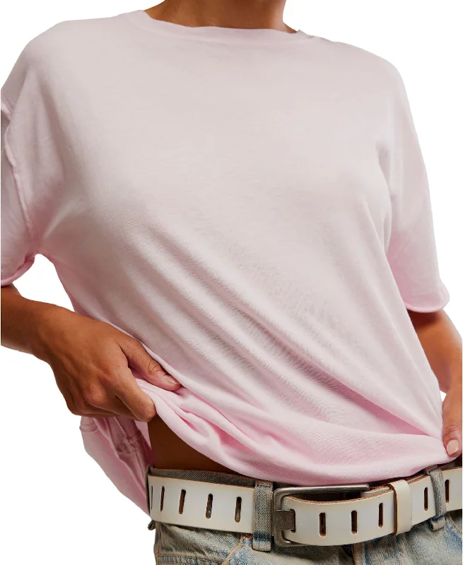 Nina Tee in Pink Confident Women's Power
