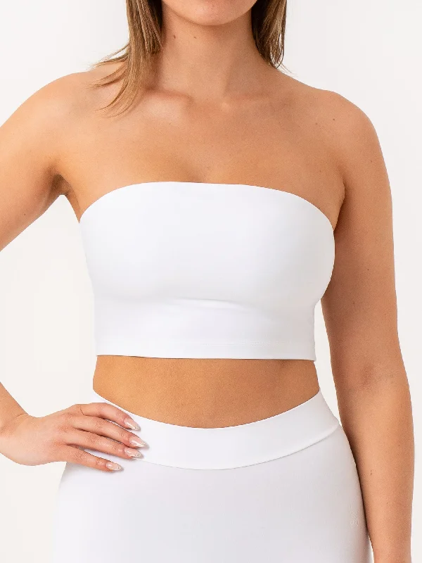 NKD Strapless Tank Bra - White Street