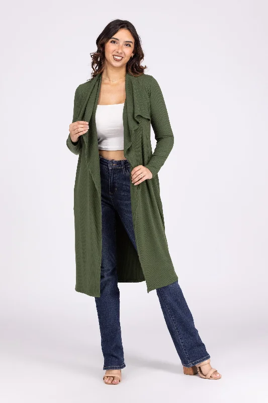 You Are Magical Women's Open Collar Long Sleeve Cardigan Modern Women's 