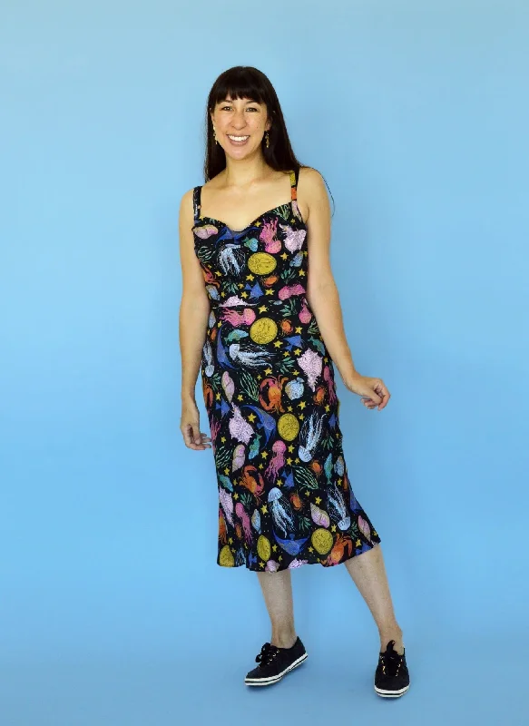 Nina Lee Alameda Slip Dress and Skirt