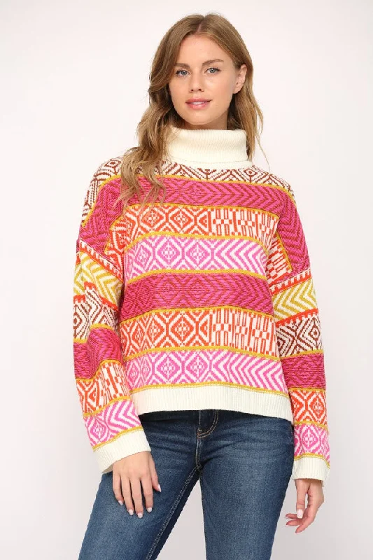 Salome Turtleneck Sweater Luxurious Women's High -  end