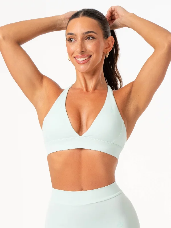 NKD Halter Sports Bra - Cool Mint