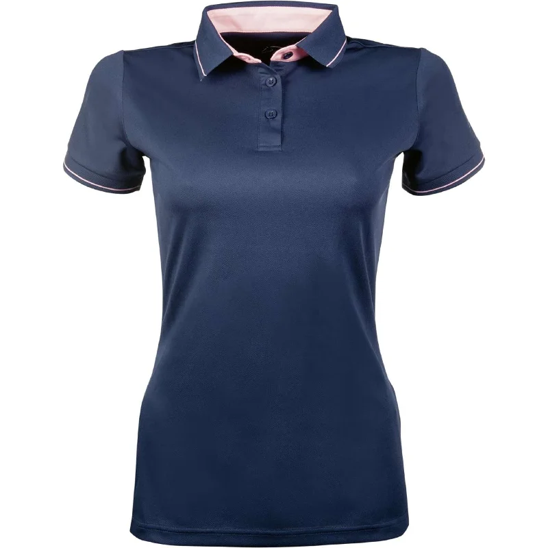 HKM Polo Classico Bleu Foncé Modern Women's 