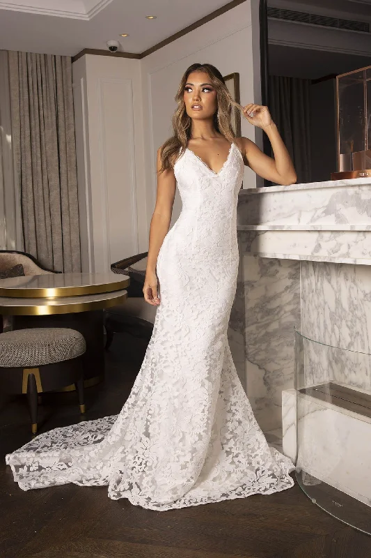 Florentina Lace Gown Feminine Women's Soft 
