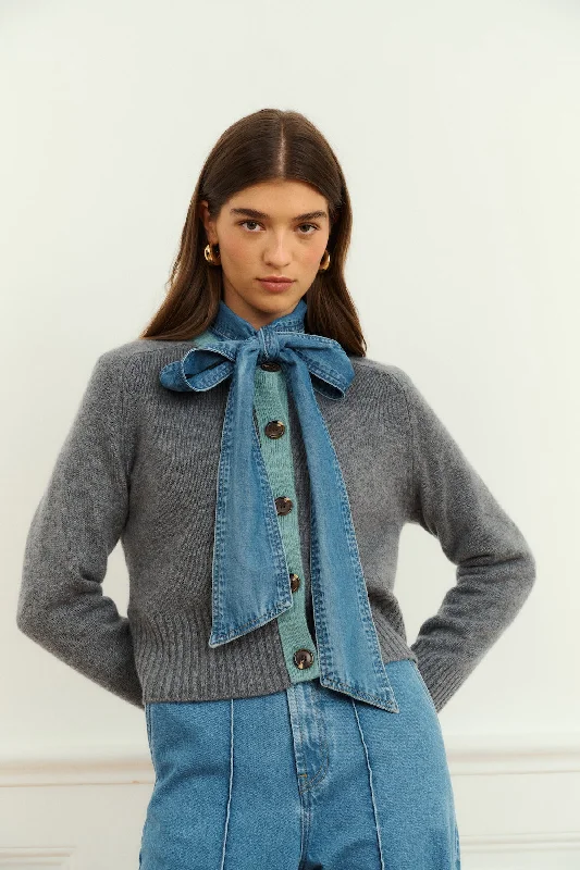 Leti Cardigan Polished Women's Silk