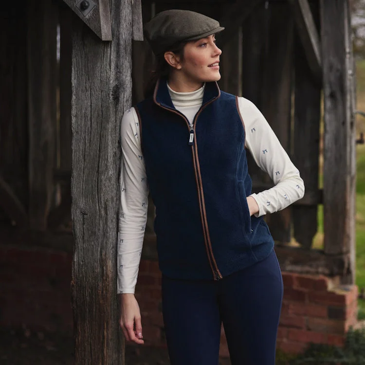 Schoffel Ladies Lyndon II Fleece Gilet - Petrol Blue Refined Women's Hand - crafted Schoffel Ladies Lyndon II Fleece Gilet - Petrol Blue Refined Women's Hand - crafted