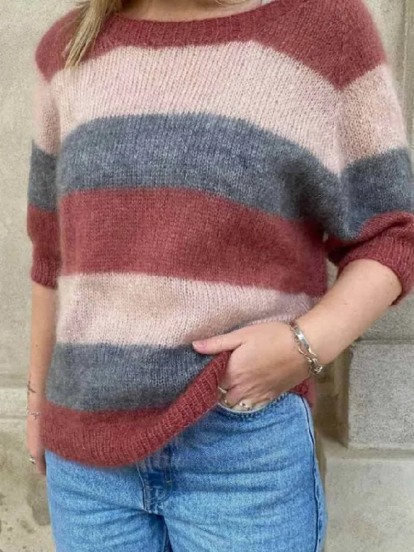 Molly Mohair Tee by Önling, silk mohair knitting kit Modern Women's Tech