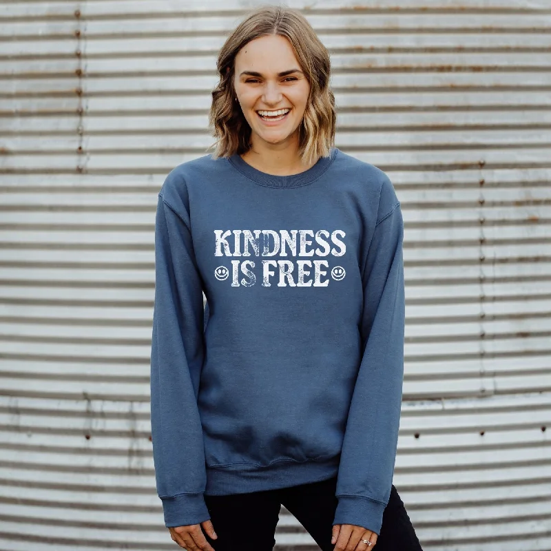 Kindness Is Free Sweatshirt - Super Soft Gildan Hoodie or Crewneck *UNISEX FIT* Vacation Kindness Is Free Sweatshirt - Super Soft Gildan Hoodie or Crewneck *UNISEX FIT* Vacation