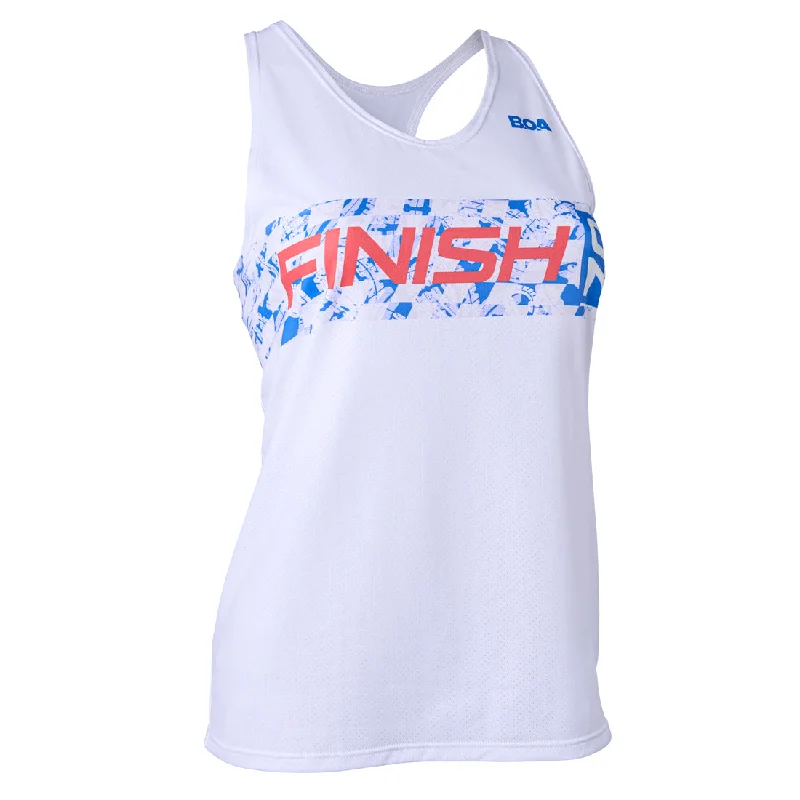 Women's Vapor Lite Interval Singlet - Finish On Empty Elegant Women's Formal 
