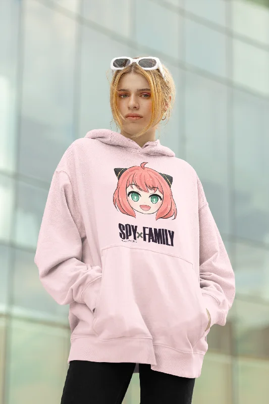 Anya: SpyxFamily- Anime - Winter Hoodies Traditional Women's 