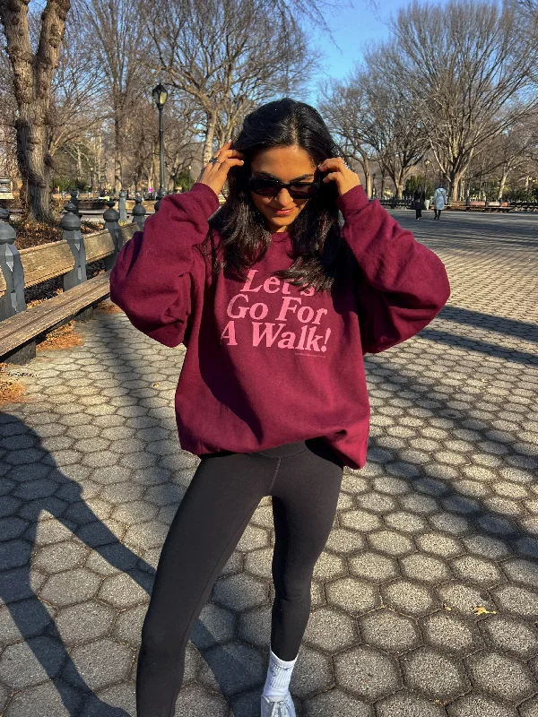 Healthfulradiance: Let's Go For A Walk Sweatshirt