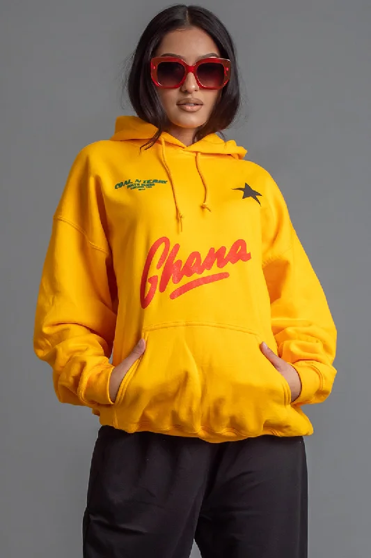加纳黄队连帽衫 Modern Women's 