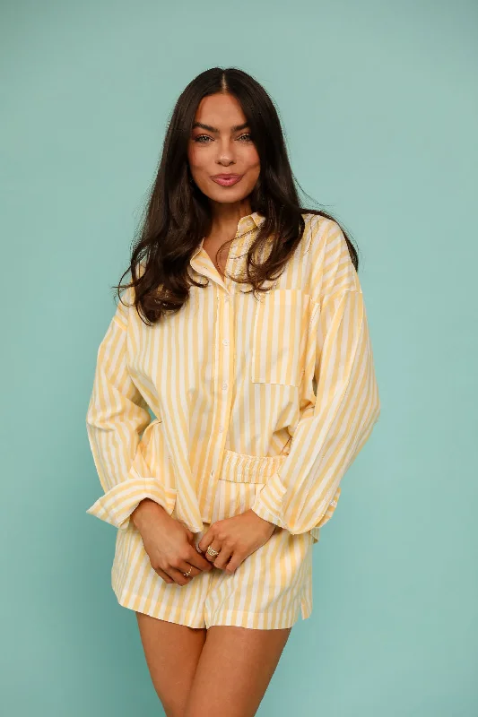 Malibu Top -Lemon Cashmere