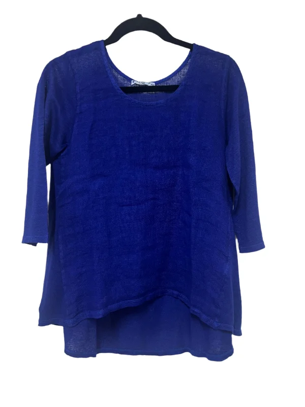 Hi-Low Swing Linen Top - Royal Athletic Women's 