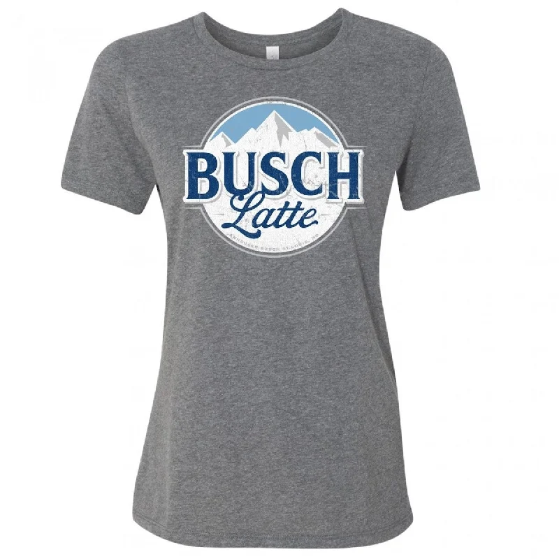 Busch Latte Mountain Logo Womens TShirt Street