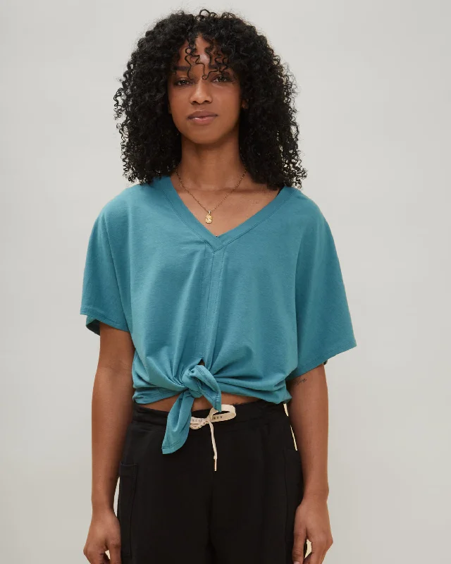 Jasper T-Shirt - Aquamarine French