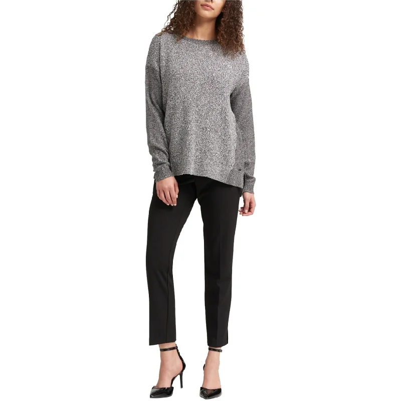 Dkny Womens Step-Hem Knit Sweater Practical Women's Multi - 