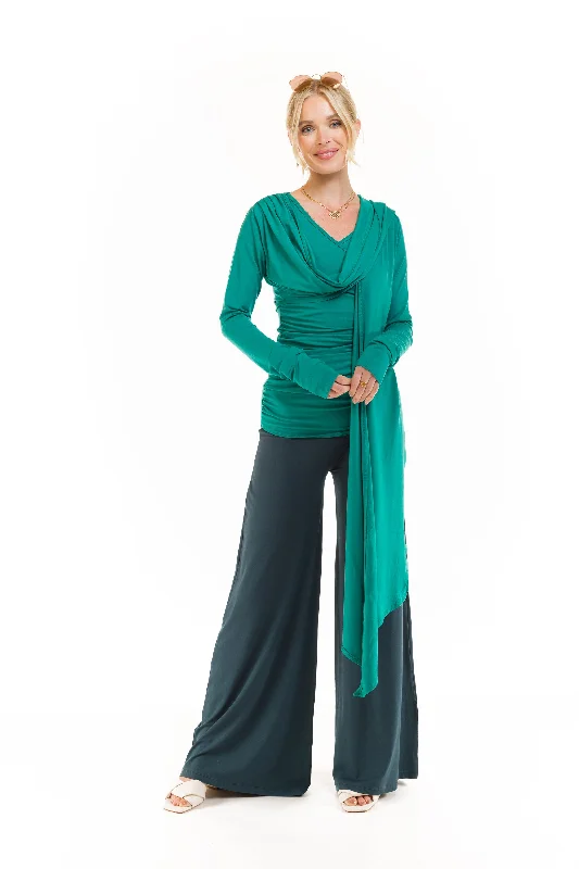 BAMBOO DRAPE SHRUG JADE Rugged Women's Outdoor 
