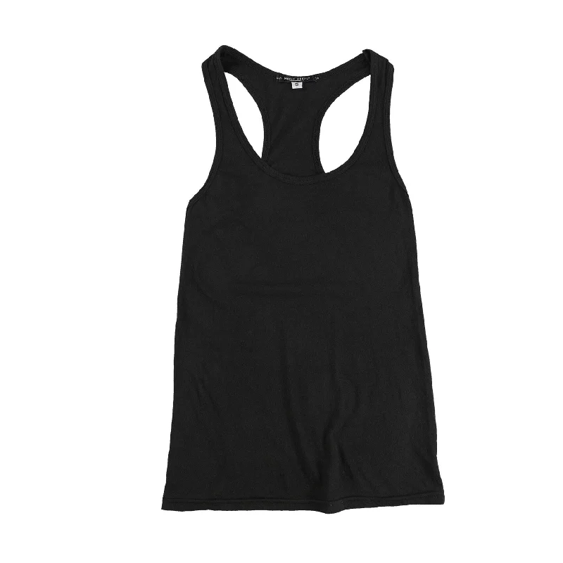Truly Madly Deeply Womens Solid Racerback Tank Top Relaxed Women's 