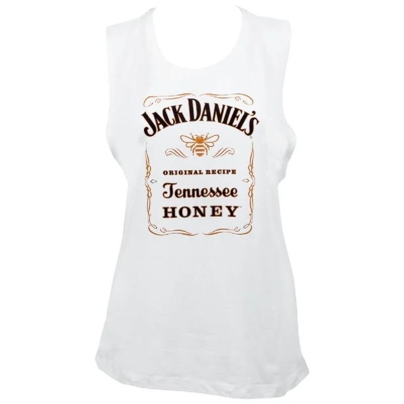 Jack Daniels Tennessee Honey Womens Muscle Tank Modern Women's 