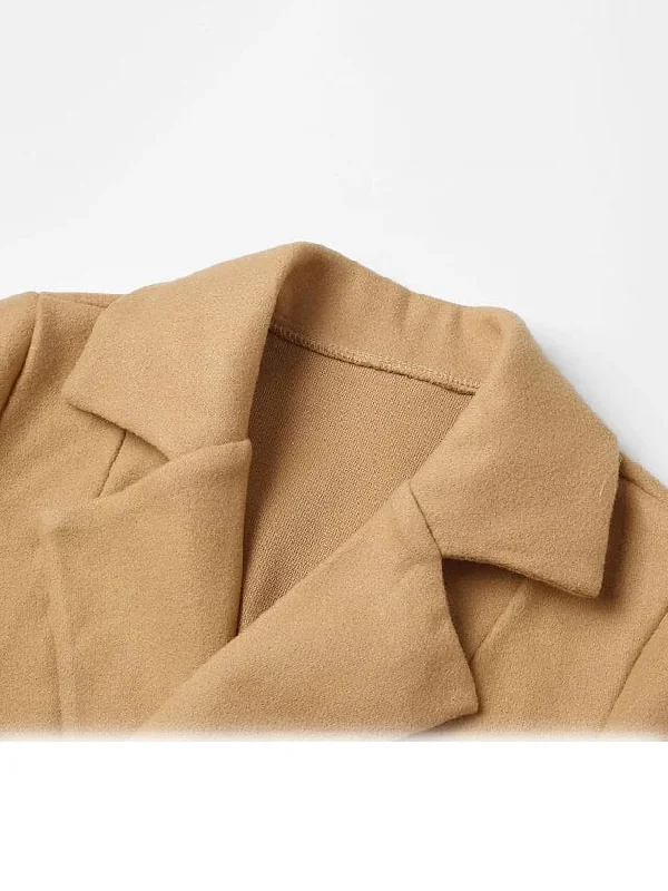 Women's Winter Fall Long Coat Sophisticated Women's Tailored
