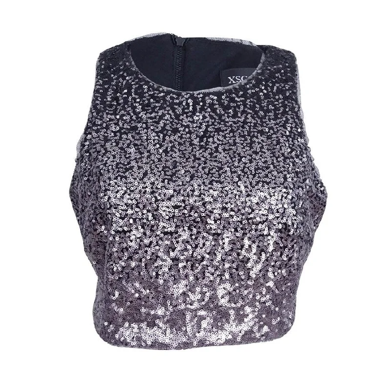 Xscape Women's Sequined Top 8, Ombre Business