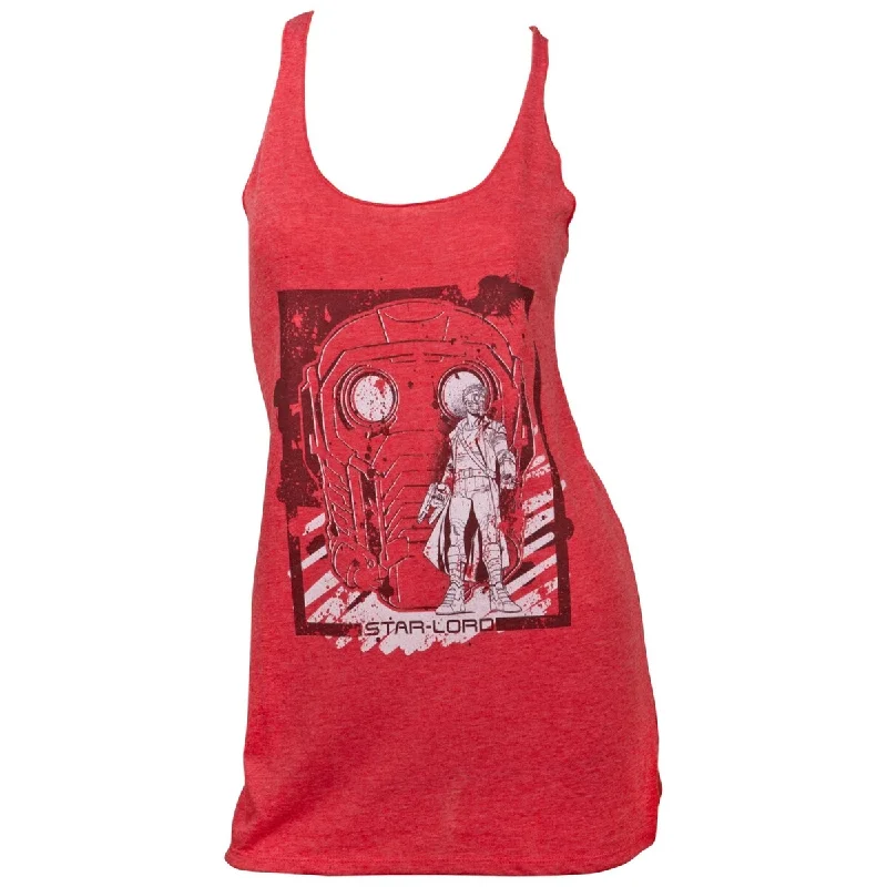 Guardians Of The Galaxy StarLord Mask Womens Tank Top Australian Beach