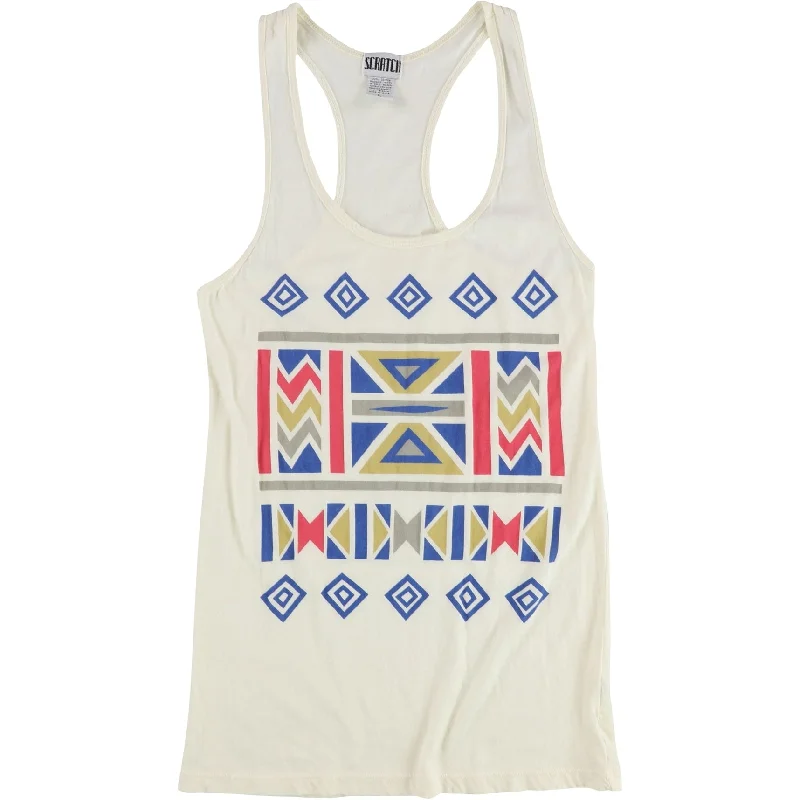 Scratch Womens Shape Tank Top Artistic Women's Avant - 