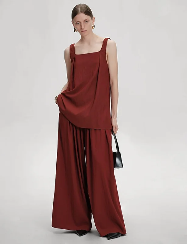 Tunic Tank in Sun-Dried Tomato Sustainable Organic