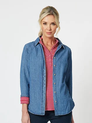 Denim Shirt Feminine Women's Style 