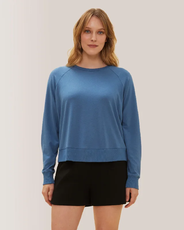 Enjoy the Ride Long Sleeves - Stellar Blue Elegant Women's 