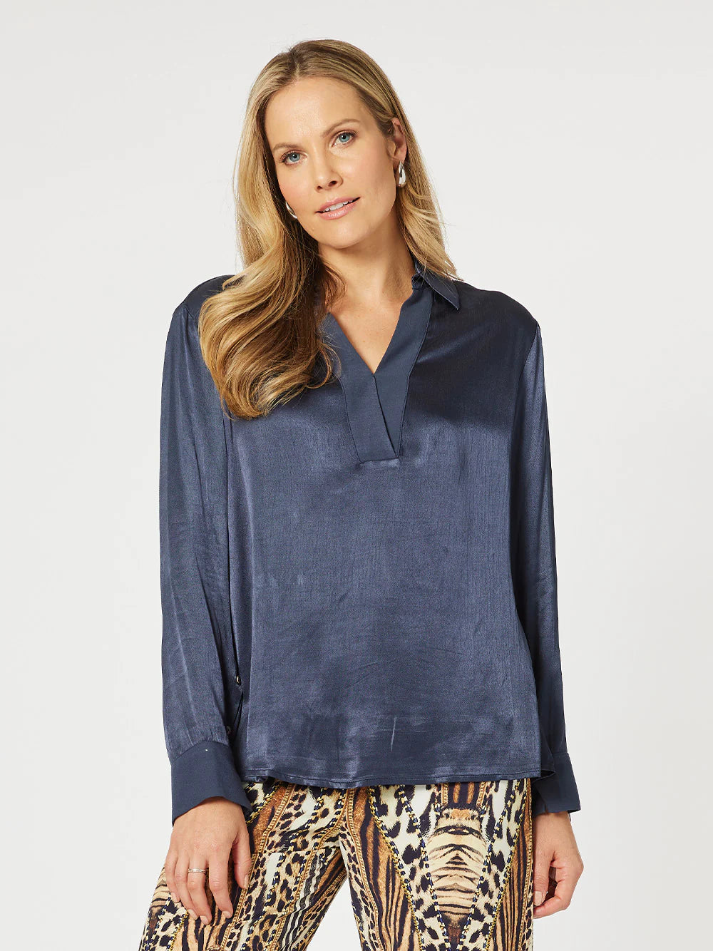 Tuxedo Top - Midnight Modern Women's 