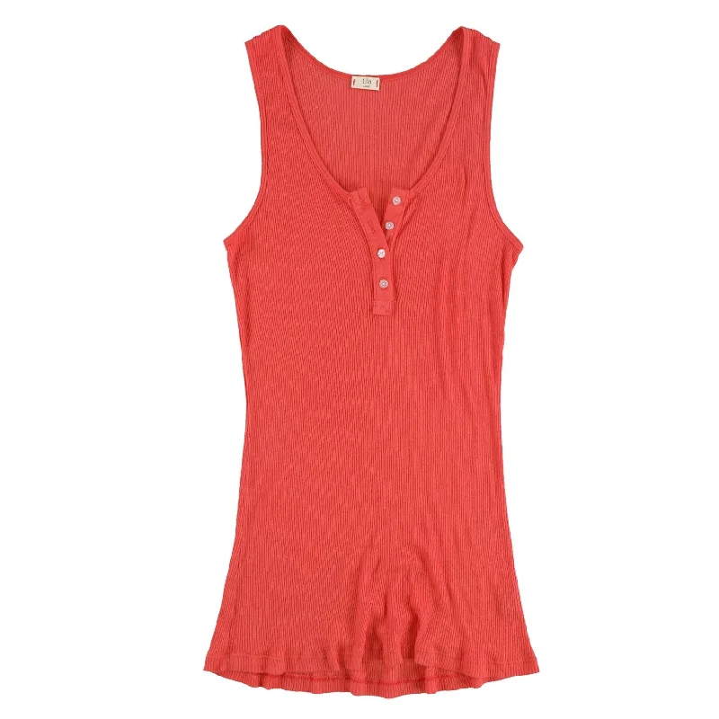 T.La Womens Ribbed Tank Top Streetwear Style for 