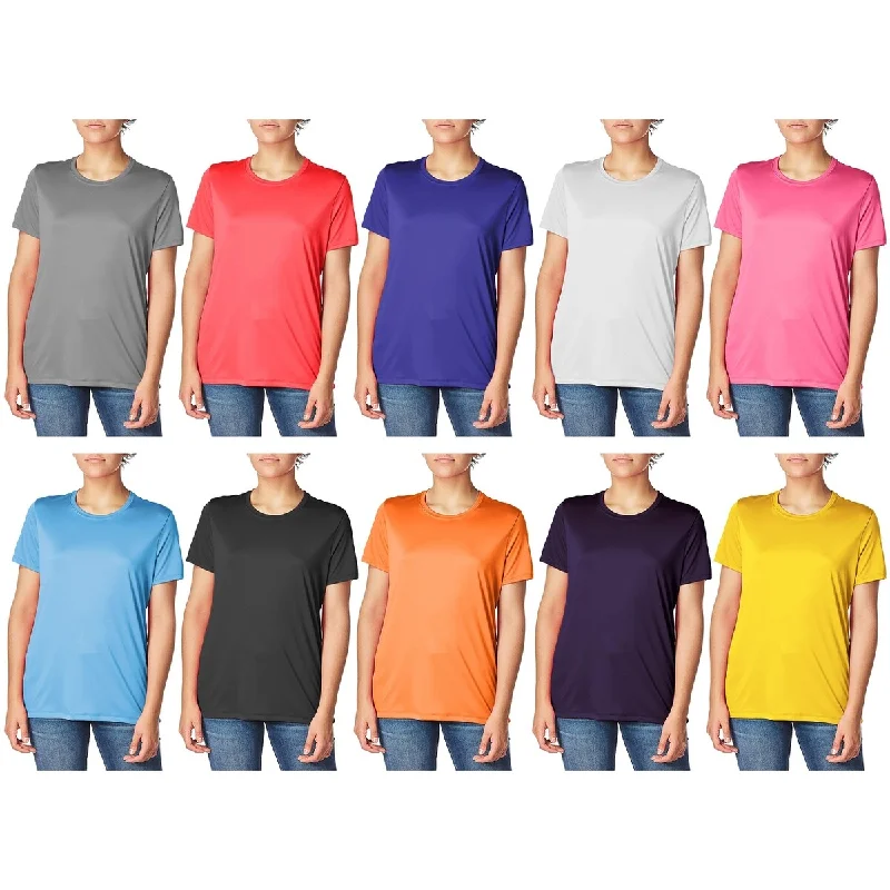4Pack Womens SlimFit Short Sleeve TShirts Plus Size High Performance Breathable garde 4Pack Womens SlimFit Short Sleeve TShirts Plus Size High Performance Breathable garde